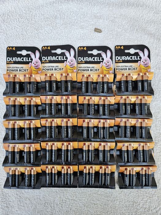 Pilhas Duracell PLUS 150%  AA4  (  5 /10€)