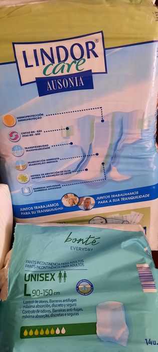 Fraldas para acamados