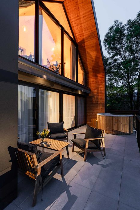 Domek z sauna i jacuzzi wysoki standard  - blisko Białka, Bukowina,