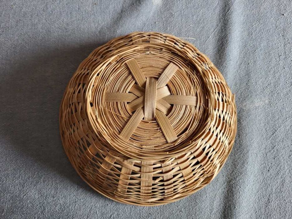 Cesta Redonda em Vime