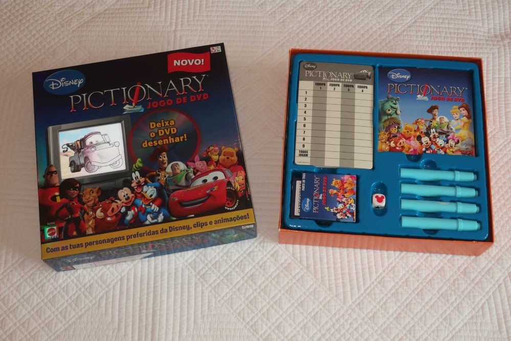 Jogo Pictionary Disney em ótimo estado