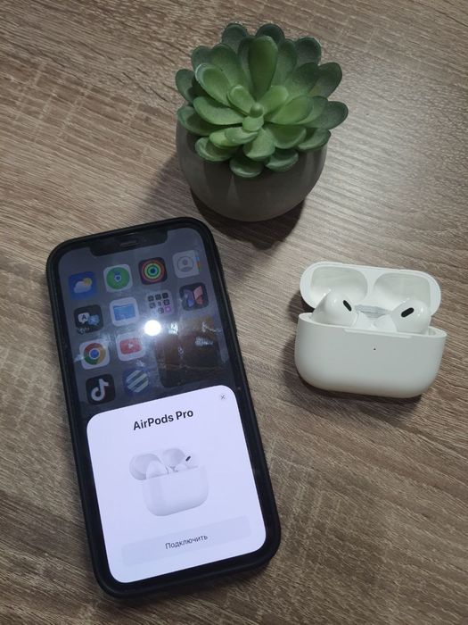 Бездротові навушники Apple Airpods Pro 2 + чохол у подарунок!РОЗПРОДАЖ