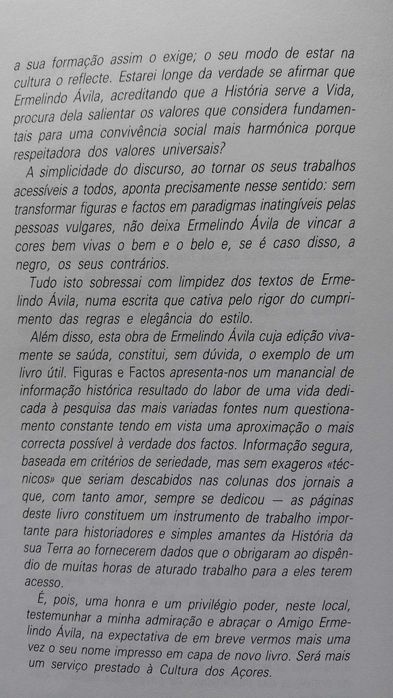 Figuras e Factos Notas Históricas - Ermelindo Avila
