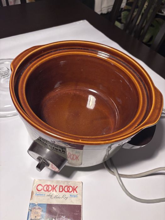 Panela de cozedura lenta vintage