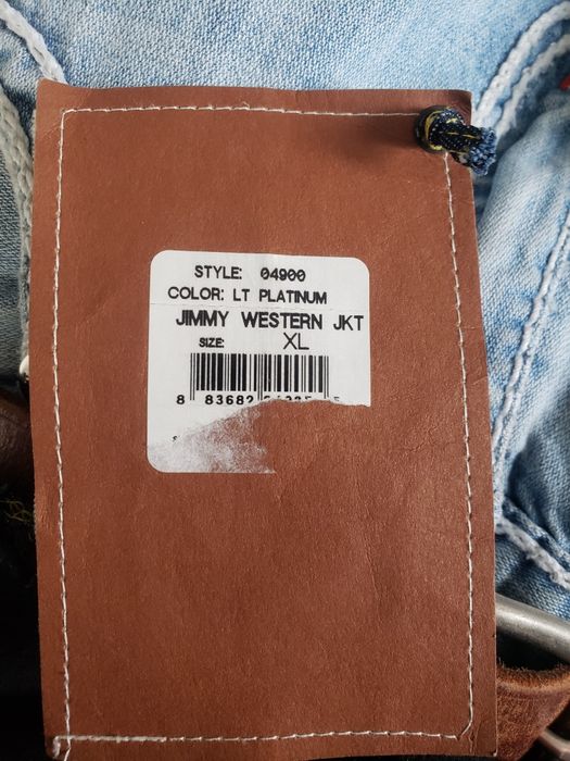 True religion тру релиджен джинсовка/куртка/джакет JIMMY WESTERN JKT