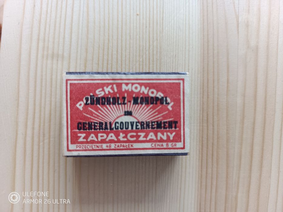 Zapałki Polski Monopol Zapałczany