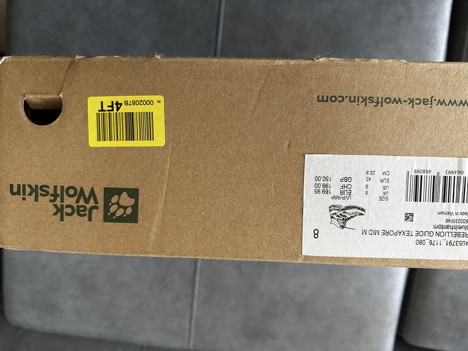 BUTY Jack Wolfskin Rebellion Guide TEXAPORE MID 42