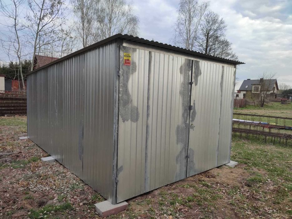 Garaż blaszany 3x5 II gatunek Stęszew