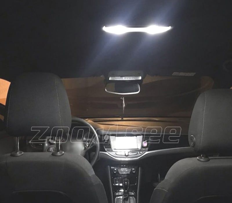 KIT COMPLETO 13 LAMPADAS LED INTERIOR PARA OPEL ASTRA K OPC GTC 15-