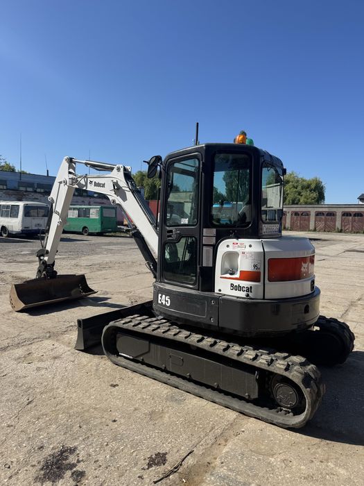 Bobcat E45! Продаж! Свіжопригнаний! Мініекскаватор 4,6т!