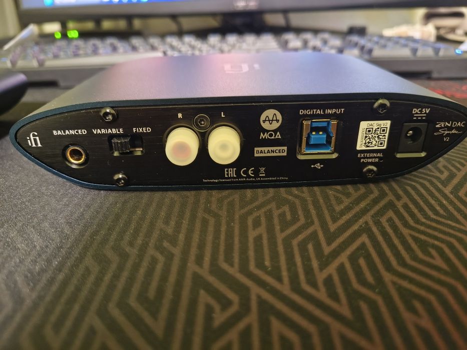 Zestaw Dac Zen Can V2 signature  Ifi Signature Mz99 komplet wzmacniacz słuchawkowy.