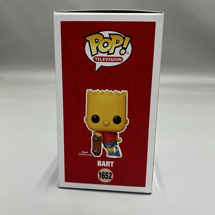 Funko Pop! Simpsons Bart 1652 оригинал новая фигурка барт симпсон NEW