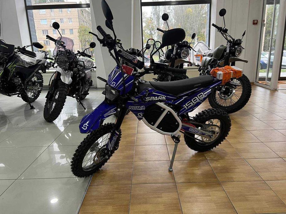 Питбайк с электромотором Spark Nova 1500w