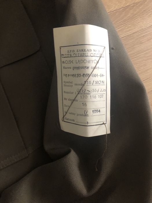 Fluza oficera wojsk lądowych