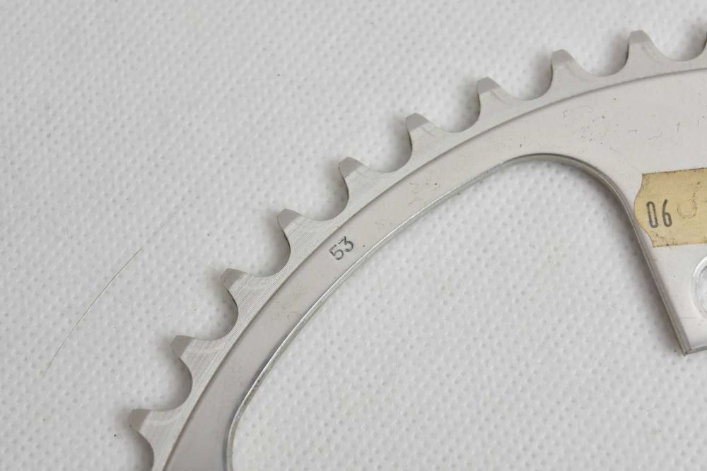 NIEUŻYWANY retro blat, tarcza, zębatka ALU ! 53z ! bcd 130 !