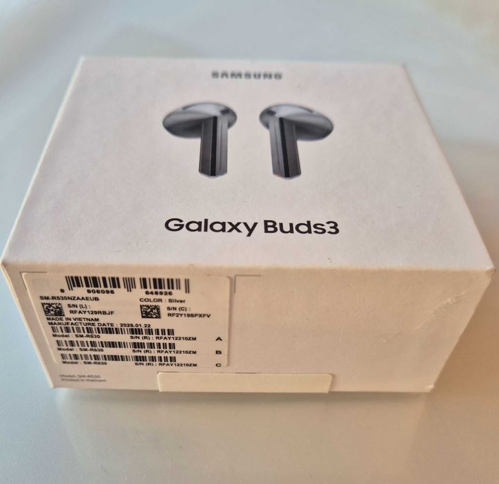 Auriculares Bluetooth True Wireless SAMSUNG Galaxy Buds3