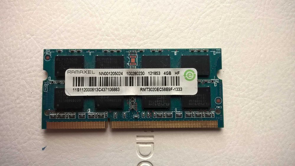 Оперативная память для ноутбука 2GB 4GB 8GB