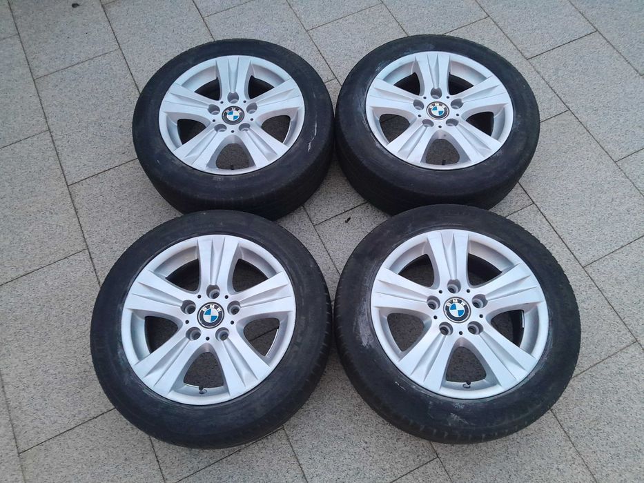 Jantes 16" BMW style 222 7j et 44 5x120 com pneus