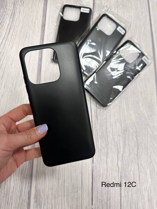 Чехол Силикон Бампер Накладка Xiaomi Redmi 12 C  Редми 12 с Чохол