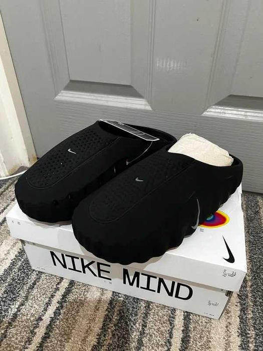 Nike Mind 001 Slide Black Chrome R.41