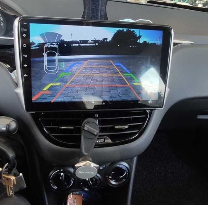 Radio 2 DIN Peugeot 208 e 2008 (4+32 GB) + Android + Carplay e Android
