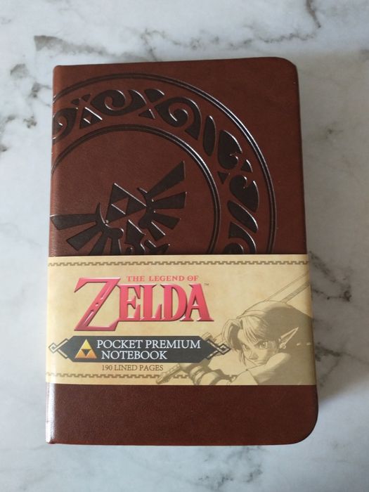 notes Zelda Nintendo notatnik książka twarda okładka