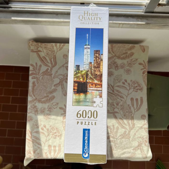 Puzzle Clementoni 6000 peças – Novo e Selado (High Quality Collection)