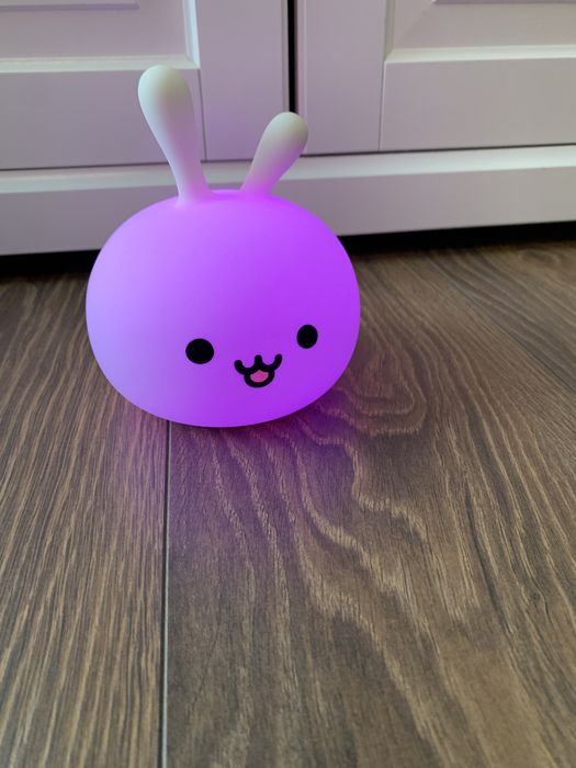 Lampa nocna dla dzieci królik