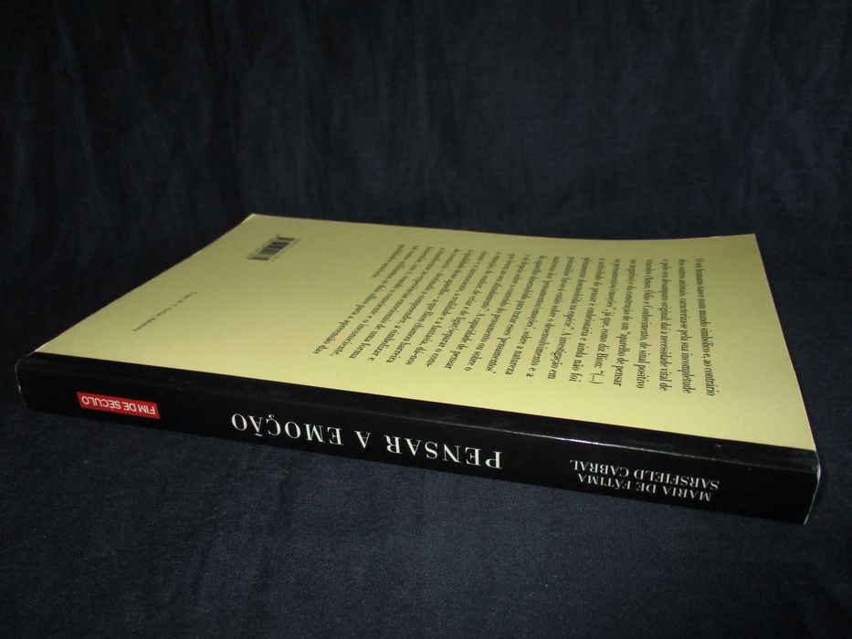 Livro Pensar a Emoção Maria de Fátima Sarsfield Cabral