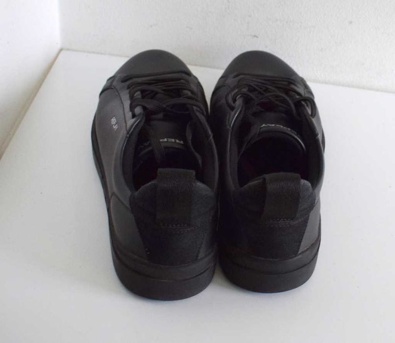 Replay Sneakersy buty czarne skórzane 42