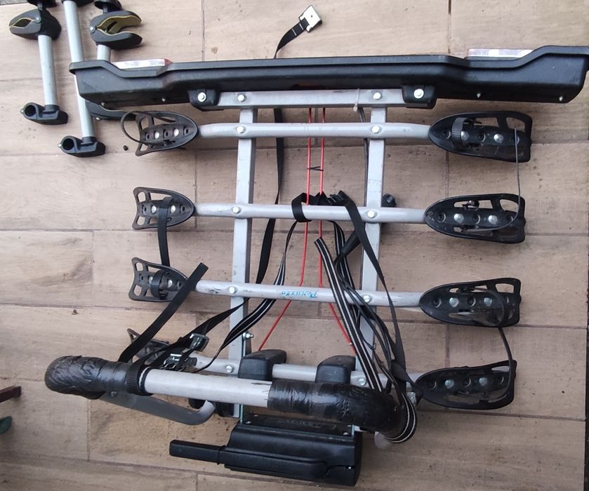 Suporte bola reboque 4 bicicletas