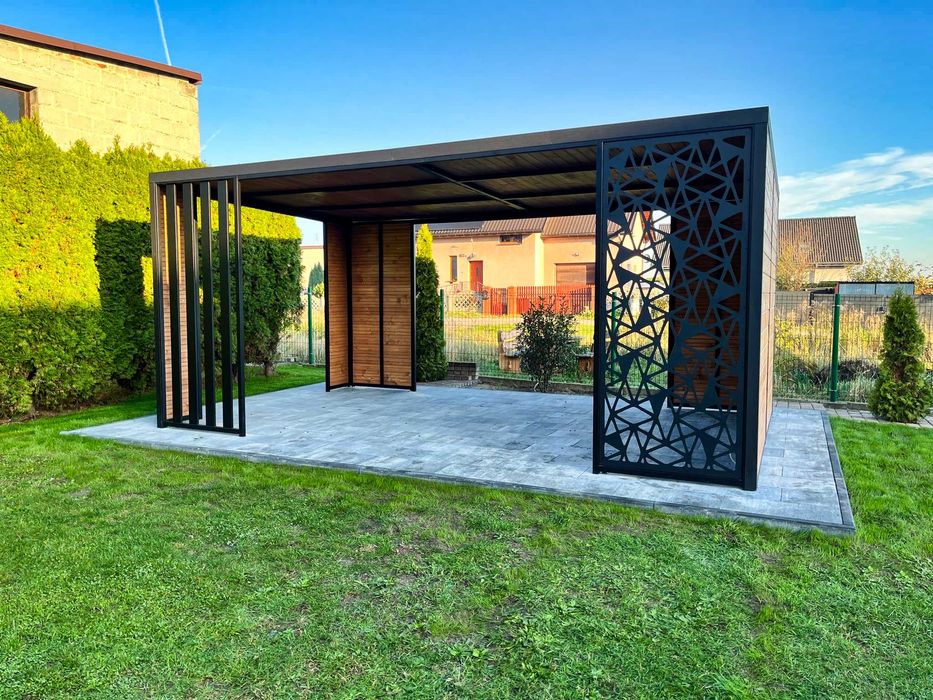 Wiata, altana ogrodowa, zabudowa, pergola