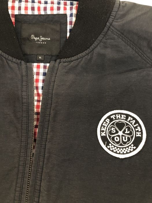 Оригинальный бомбер Pepe Jeans Freddy Bomber Jacket, Размер XL