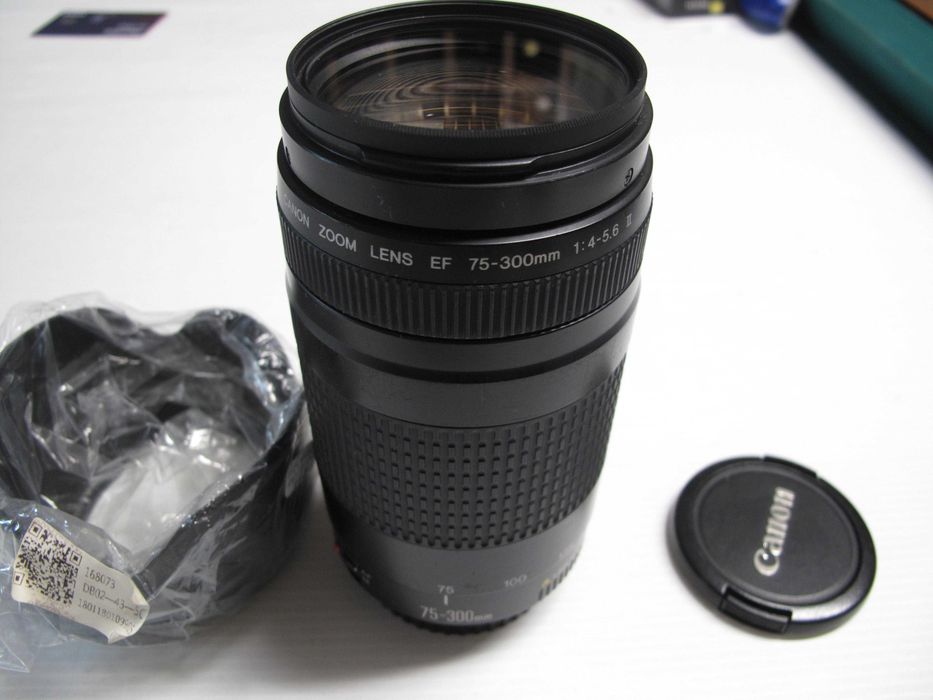 Canon 75-300mm completa estado geral excelente