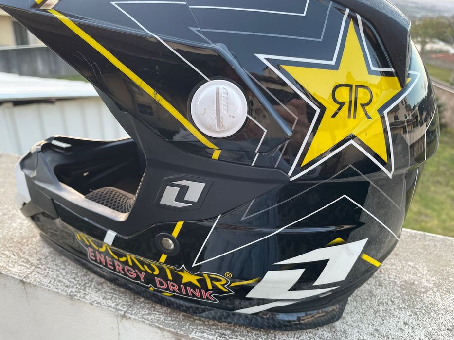 Capacete One rockstar energy