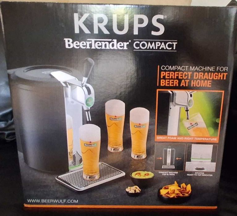 MÁQUINA de CERVEJA KRUPS  - Nova em caixa fechada e lacrada.