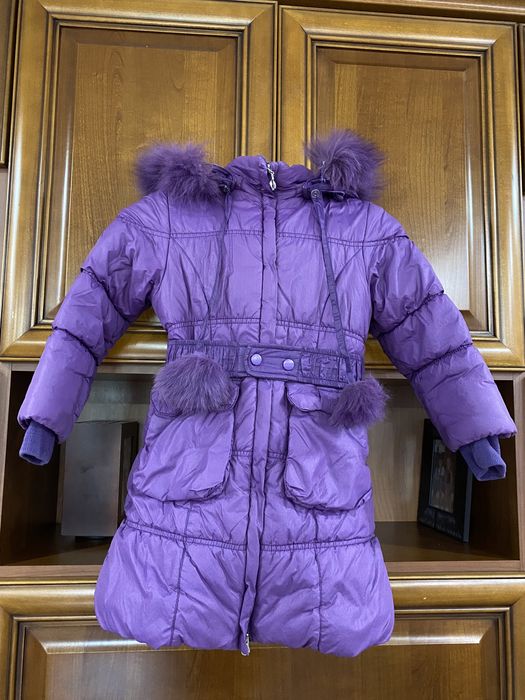 Зимнее пальто на девочку  Donilo, р.110