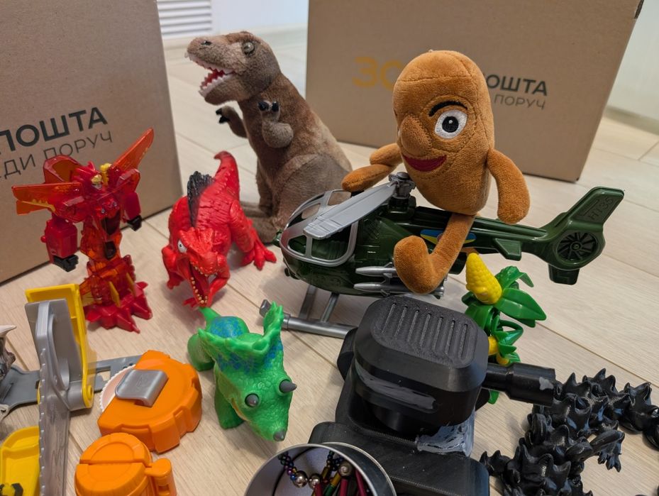 Іграшки на 3D принтері, 3д принтері, трансформери, Беззубик