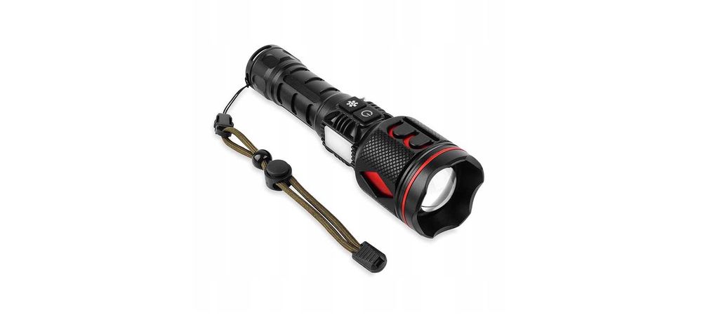 Latarka akumulatorowa Germina Horn 3000mAh, 5 trybów świecenia, 1000LM