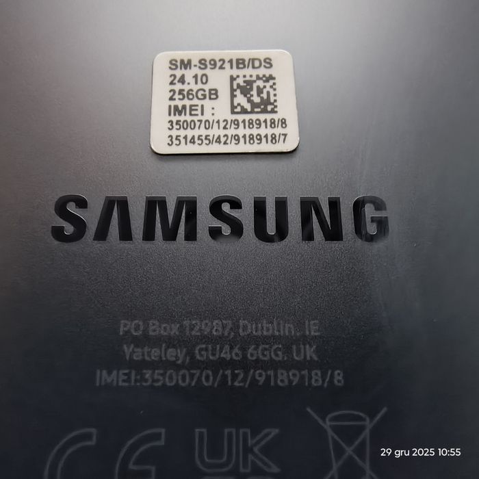 Samsung S24 256 gb jak nowy Onyx Black  Stan idealny