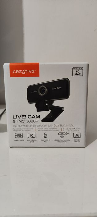 Creative Webcam 1080p novo