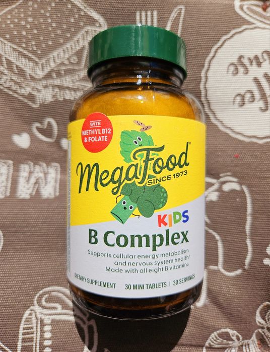 MegaFood Kids дитячий B Complex вітаміни групи В для дітей В комплекс