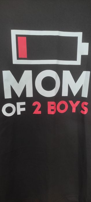 Koszulka Mom of 2 boys