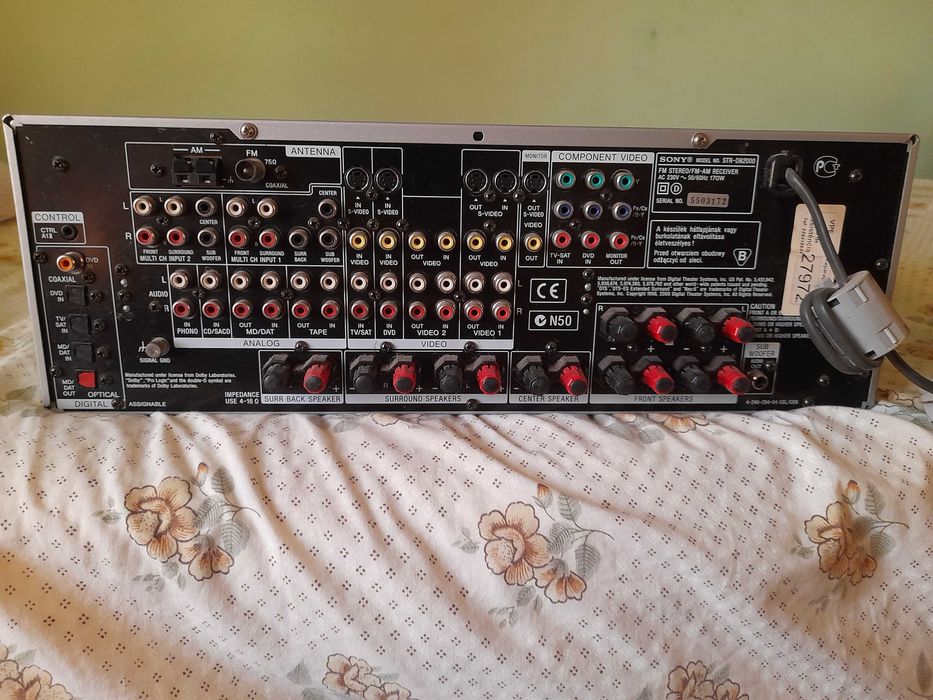 Amplificador Sony cinema pro logic