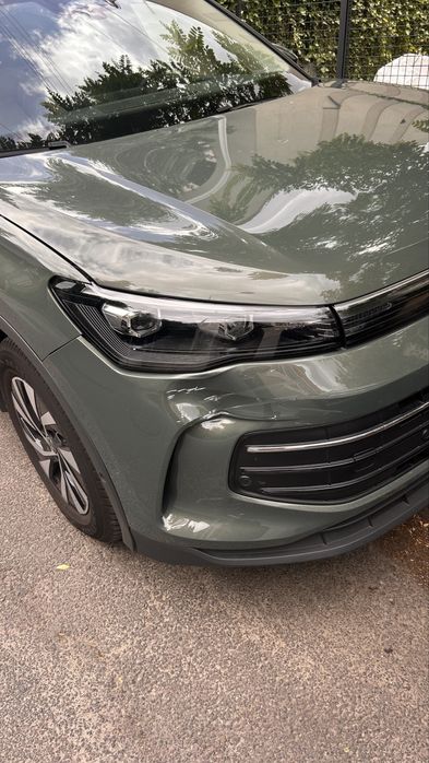 Tiguan 2023-2025 571 zderzak przód przedni kratka zderzaka PDC