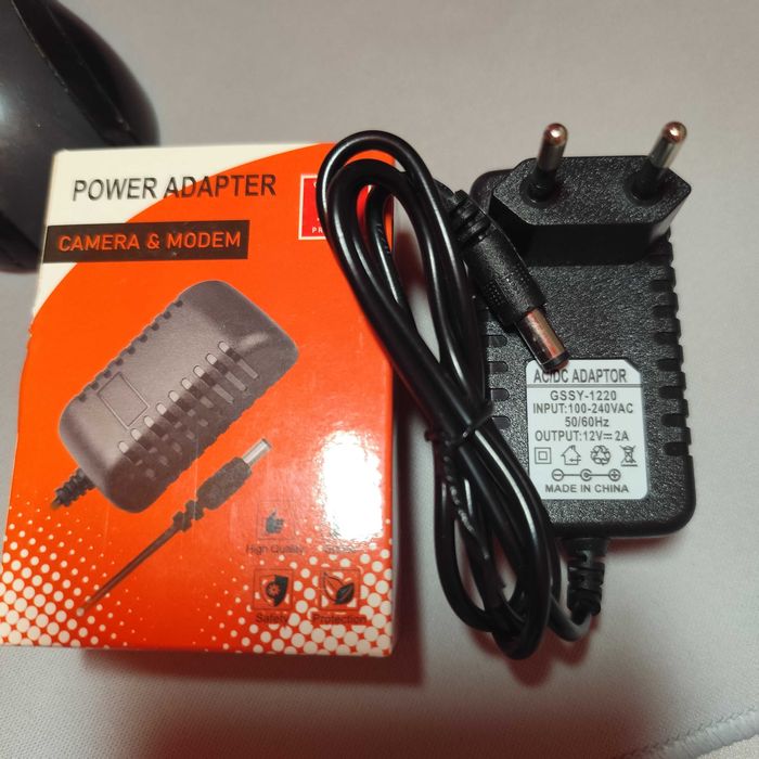 Адаптер блок живлення 12В 2А, коннектор 5,5*2,5 (2,1)