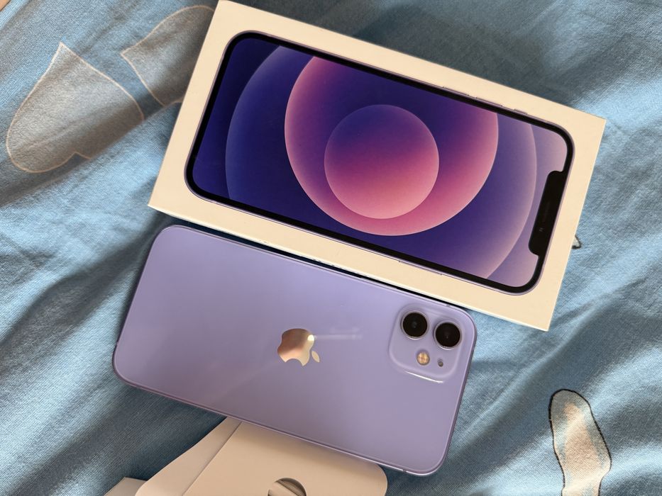 iphone 12 128gb purple - купить мобильные телефоны и смартфоны