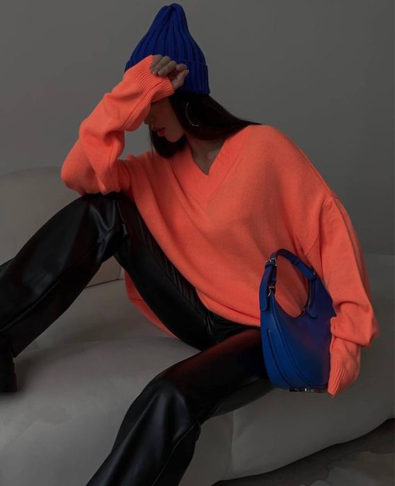 Шкіряні штани брюки