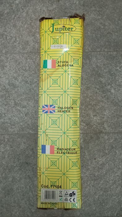 Aquecedor novo embalado 1200w