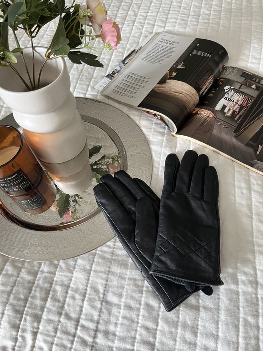 Шкіряні рукавички